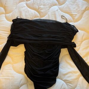 Abercrombie Foldover bodysuit